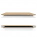 Macbook Air 13.3'' (Model : A1369 / A1466) - 2 in 1 Clear Matte Golden Soft-Touch Plastic Hard Case Cover & Silicone Keyboard Cover